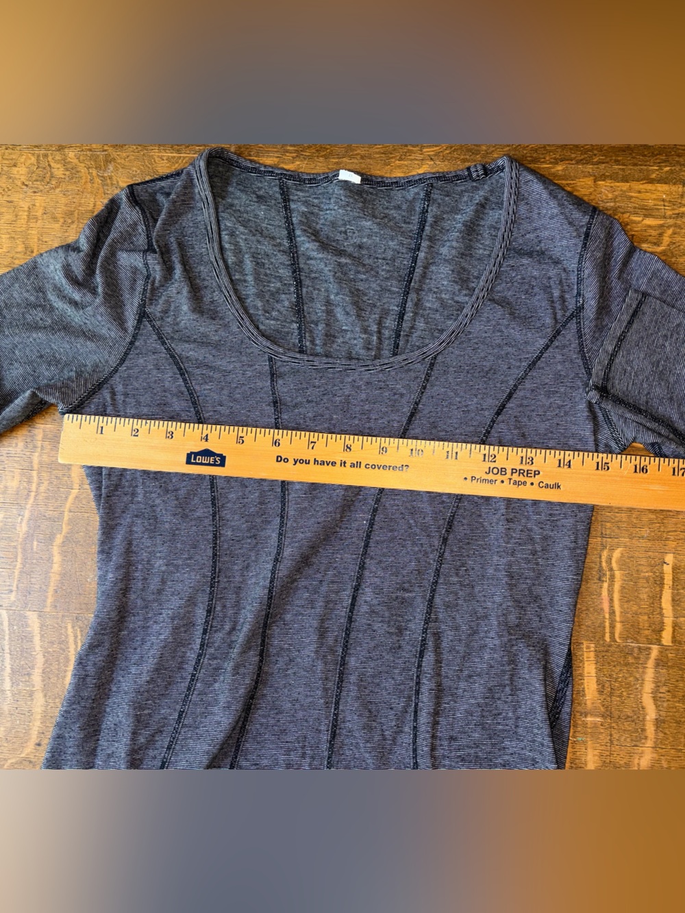 Lululemon Between the Lines long sleeve Micro Stripe top - Picture 4 of 5